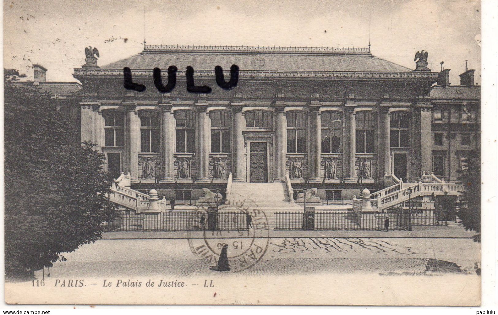 DEPT 75 : Paris 01 : édit. L L N° 116 : Le Palais De Justice - Distrito: 01