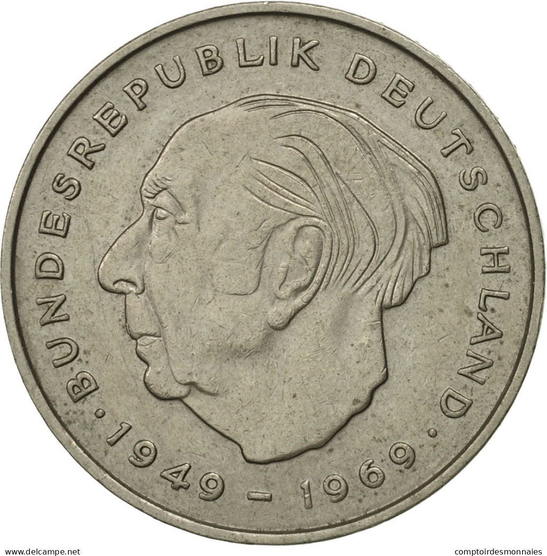 Monnaie, République Fédérale Allemande, 2 Mark, 1970, Munich, SPL - 2 Mark