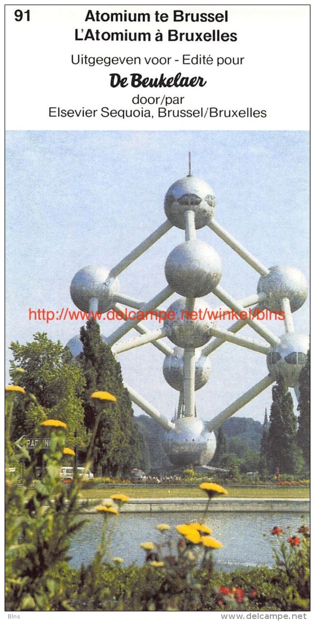 De Beukelaer - Belgie Van De Prehistorie Tot Heden - Nr.91 - Atomium - De Beukelaer