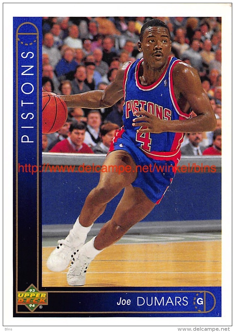 Upper Deck 93/94 Nr: &nbsp;42 Joe Dumars&nbsp; - 1990-1999