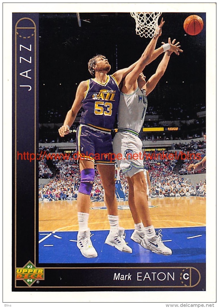 Upper Deck 93/94 Nr: &nbsp;45 Mark Eaton&nbsp; - 1990-1999