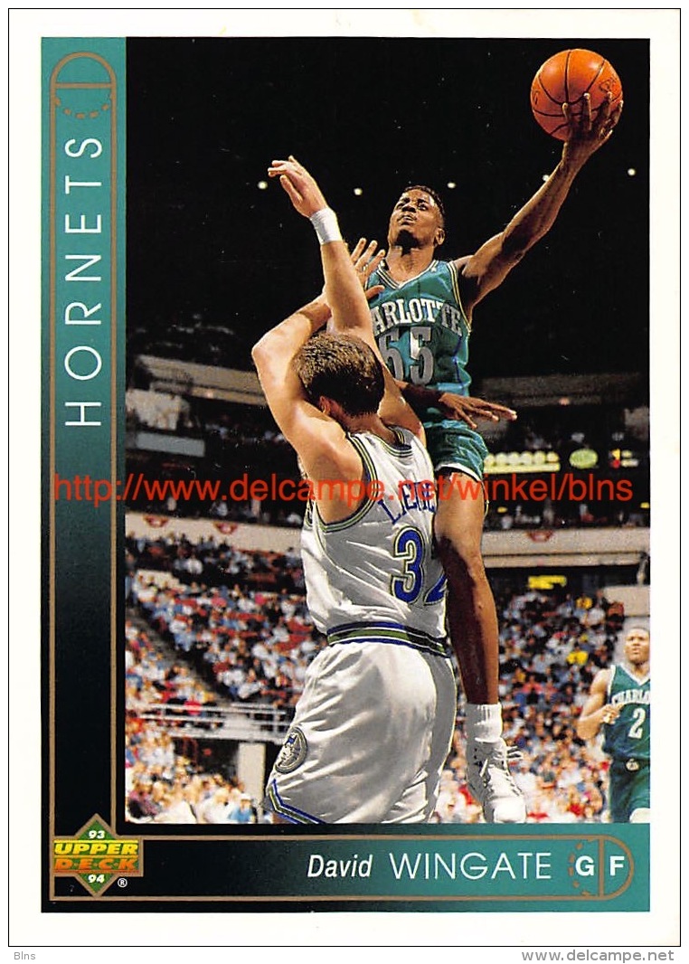 Upper Deck 93/94 Nr: &nbsp;65 David Wingate&nbsp; - 1990-1999