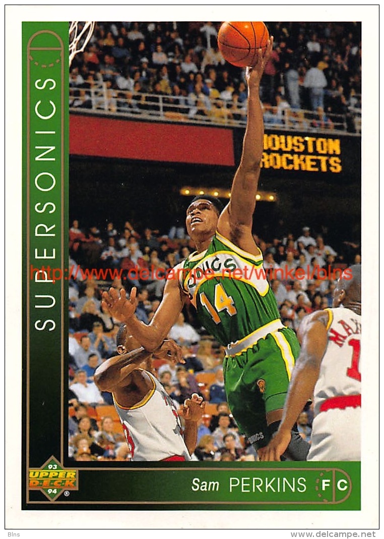 Upper Deck 93/94 Nr: &nbsp;89 Sam Perkins&nbsp; - 1990-1999