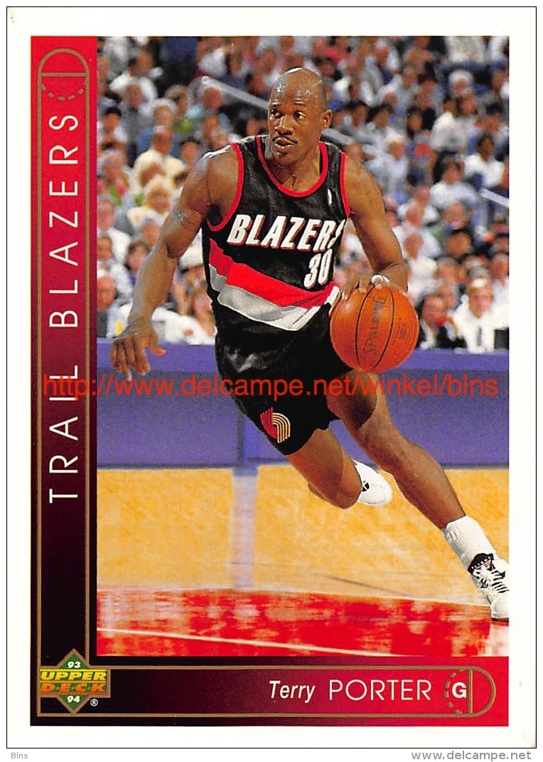 Upper Deck 93/94 Nr: &nbsp;105 Terry Porter&nbsp; - 1990-1999