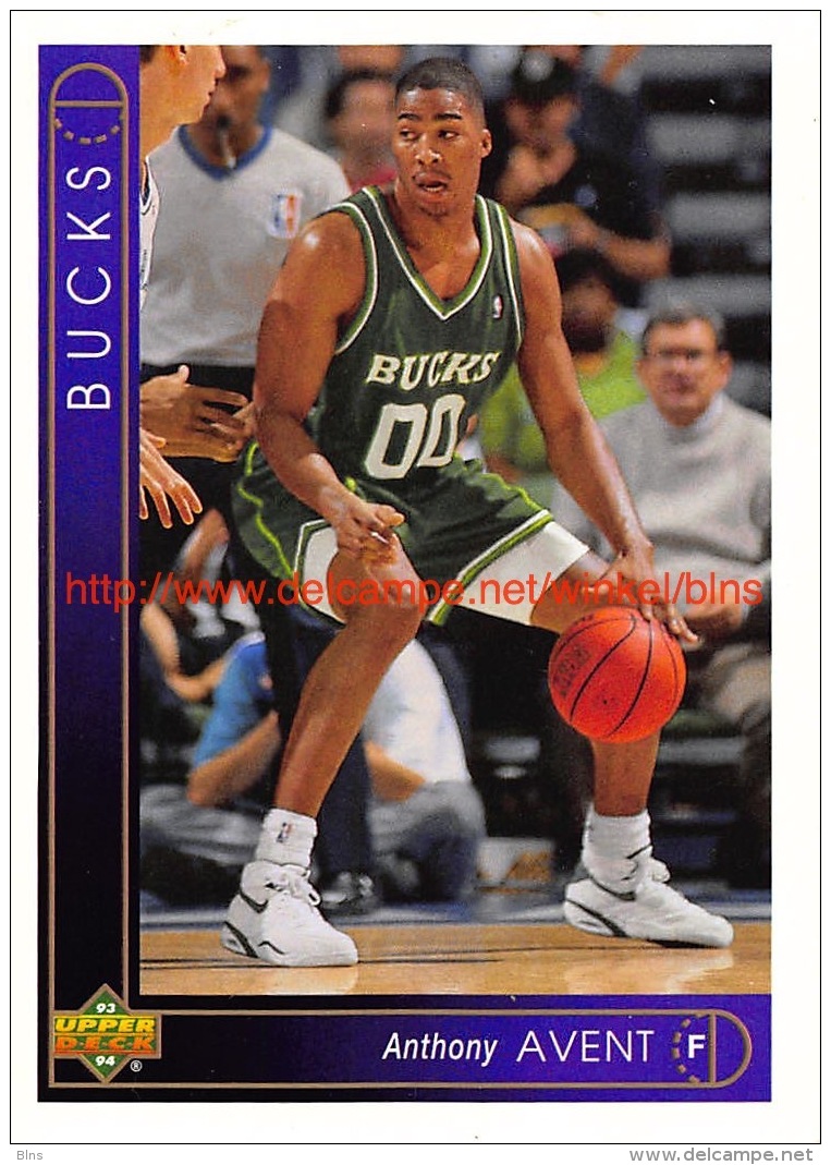 Upper Deck 93/94 Nr: &nbsp;115 Anthony Avent&nbsp; - 1990-1999