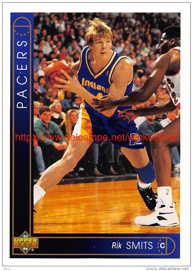 Upper Deck 93/94 Nr: &nbsp;132 Rik Smits&nbsp; - 1990-1999