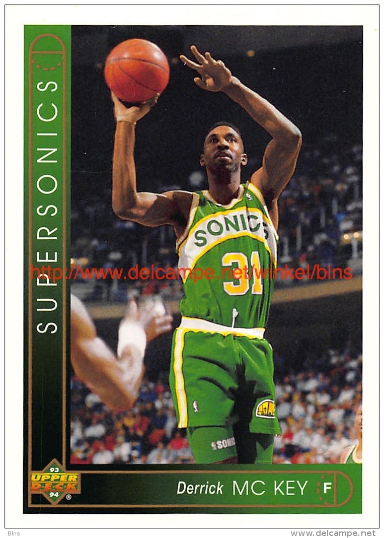 Upper Deck 93/94 Nr: &nbsp;133 Derrick McKey&nbsp; - 1990-1999