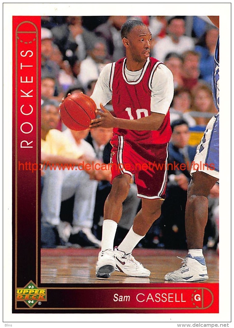 Upper Deck 93/94 Nr: &nbsp;161 Sam Cassell RC - 1990-1999