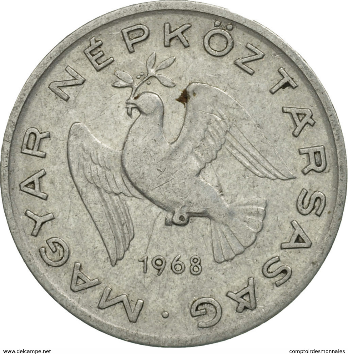 Monnaie, Hongrie, 10 Filler, 1968, Budapest, SPL, Aluminium, KM:572 - Hongrie