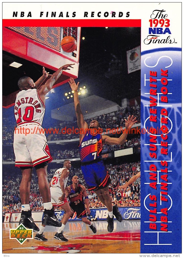 Upper Deck 93/94 Nr: &nbsp;207 B.J. Armstrong&nbsp; - 1990-1999