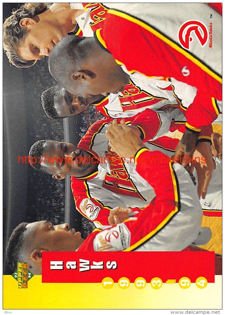 Upper Deck 93/94 Nr: &nbsp;210 Atlanta Hawks SCH - 1990-1999