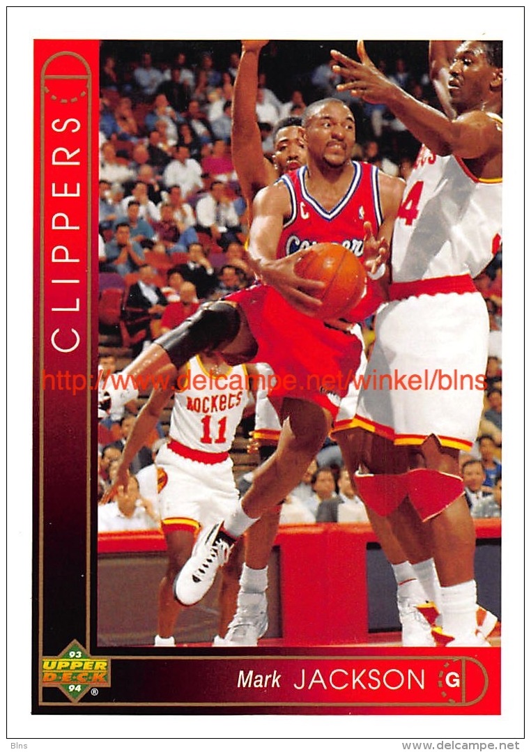 Upper Deck 93/94 Nr: &nbsp;15 Mark Jackson&nbsp; - 1990-1999