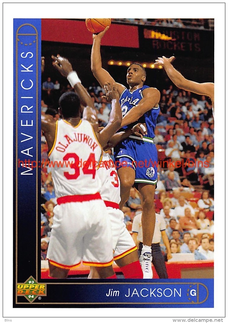 Upper Deck 93/94 Nr: &nbsp;24 Jim Jackson&nbsp; - 1990-1999