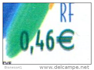 2/ France : Variété 2002 N° 3504  Faciale Dédoublée Par Décalage Neuf XX Cote 25 € - Nuovi