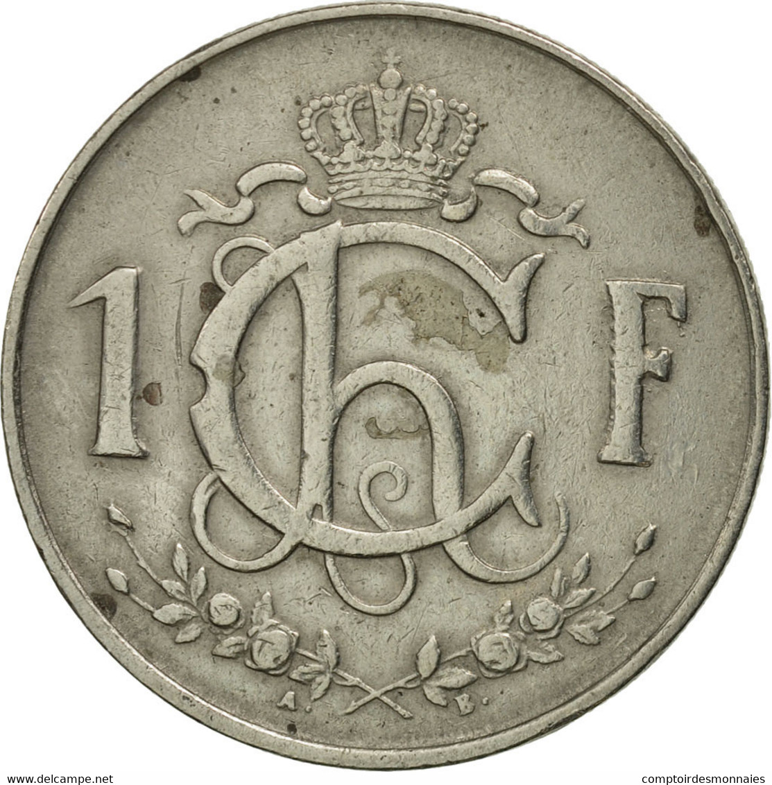 Monnaie, Luxembourg, Charlotte, Franc, 1953, SPL, Copper-nickel, KM:46.2 - Luxembourg