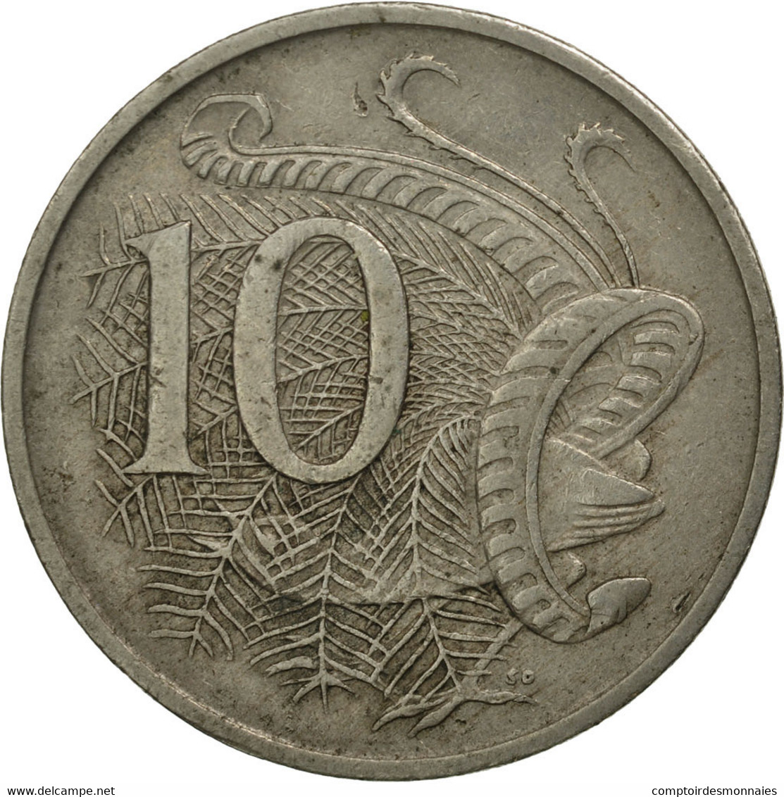 Monnaie, Australie, Elizabeth II, 10 Cents, 1966, SUP, Copper-nickel, KM:65 - 10 Cents