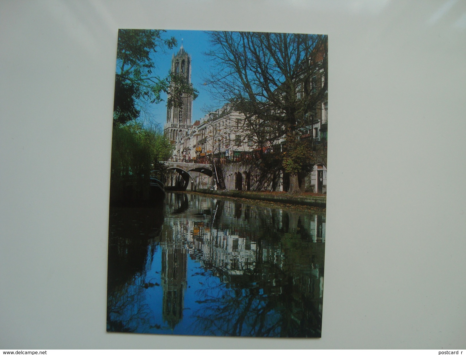 Oudergracht Met Domtoren (112m), Hoogste Kerktoren Van Nederland. -  Bo9 - Utrecht