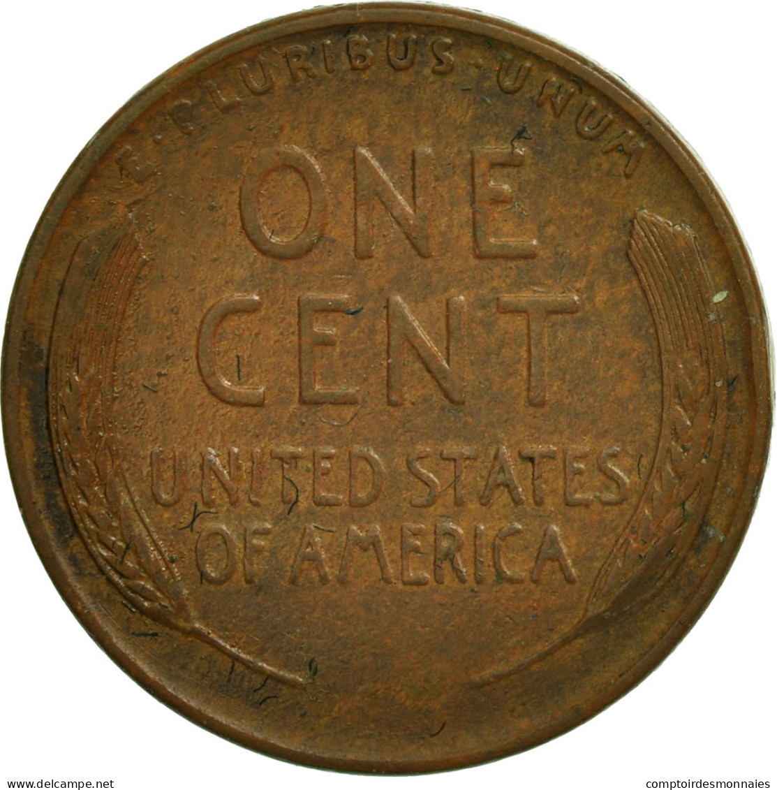 Monnaie, États-Unis, Lincoln Cent, Cent, 1942, U.S. Mint, Philadelphie, TTB - 1909-1958: Lincoln, Wheat Ears Reverse