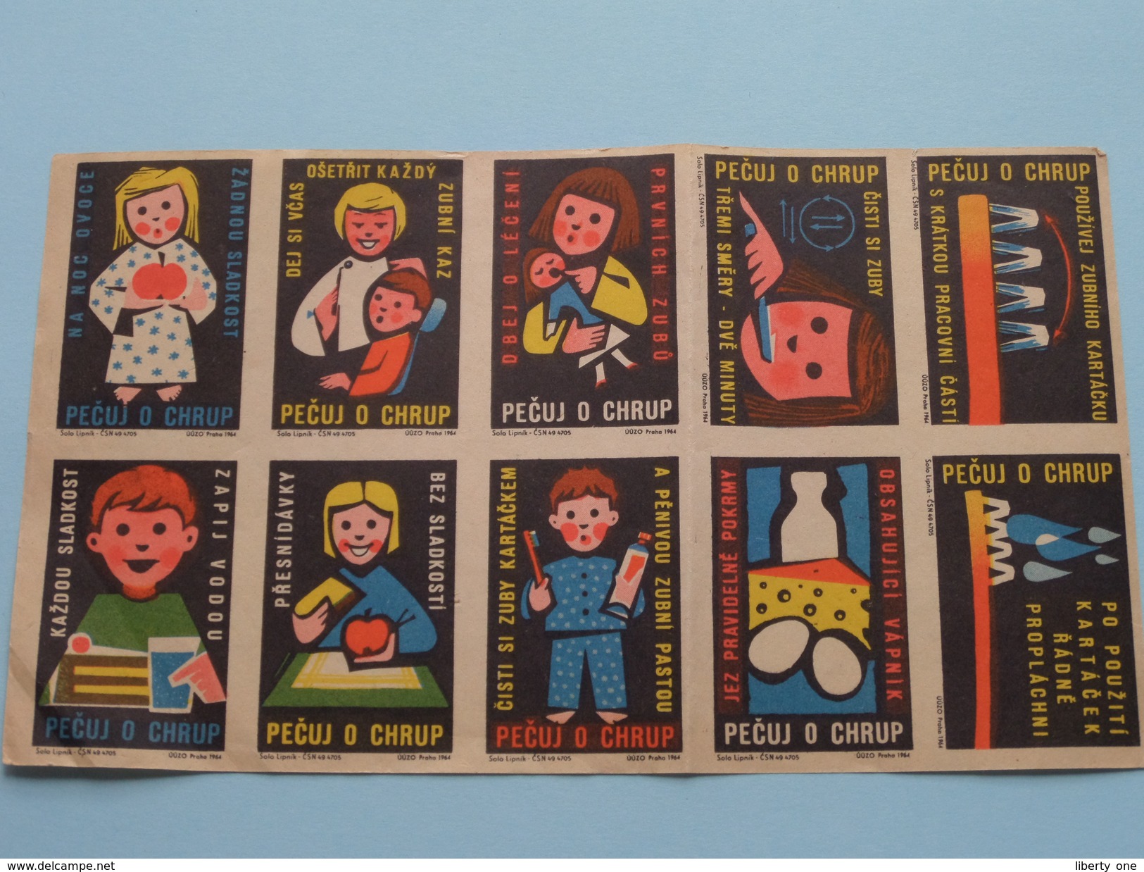 LOT TABAC Uncut Matchbox Labels ( Luciferdoos Etiketten Ongesneden ) !! - Boites D'allumettes - Etiquettes