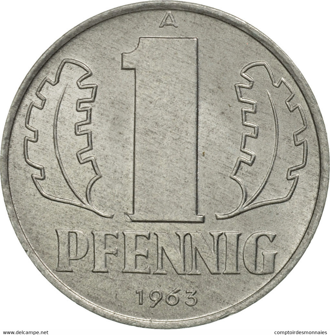 Monnaie, GERMAN-DEMOCRATIC REPUBLIC, Pfennig, 1963, Berlin, SPL, Aluminium - 1 Pfennig