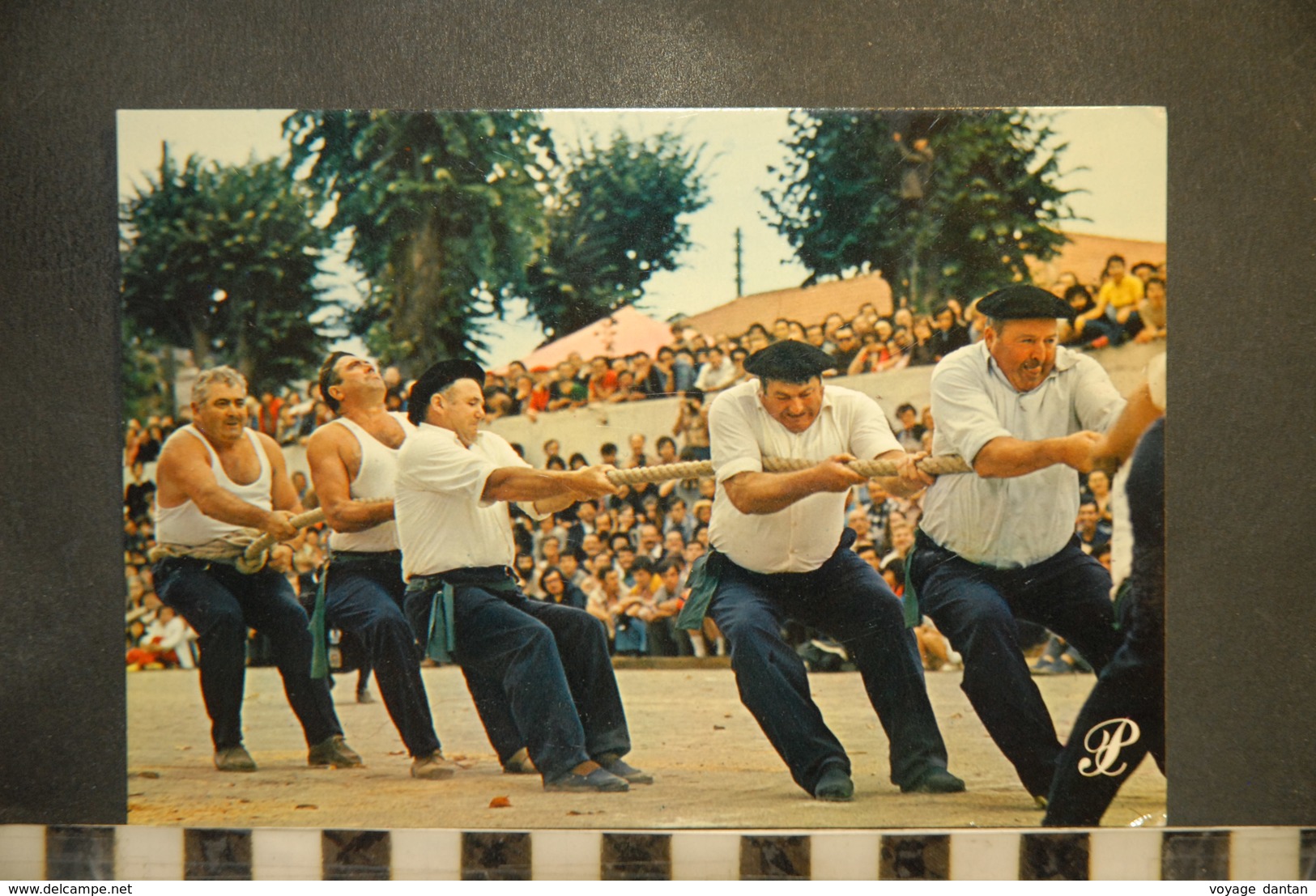 CP, PAYS BASQUE, Jeu De La Corde - Jeux Régionaux