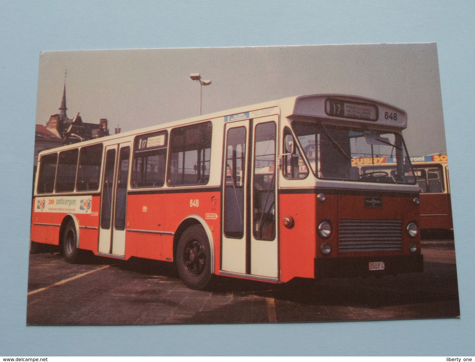 Bus Van HOOL ( FIAT Type 409 - AU 9 Reeks 646-662 ) Antwerpen : Anno 19?? ( Zie Foto's Voor Detail ) ! - Bus & Autocars