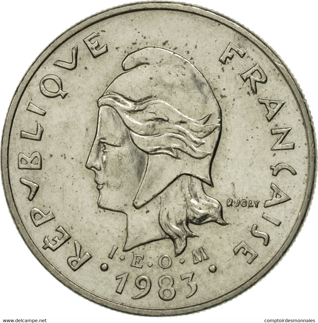 Monnaie, Nouvelle-Calédonie, 10 Francs, 1983, Paris, SPL, Nickel, KM:11 - Nieuw-Caledonië