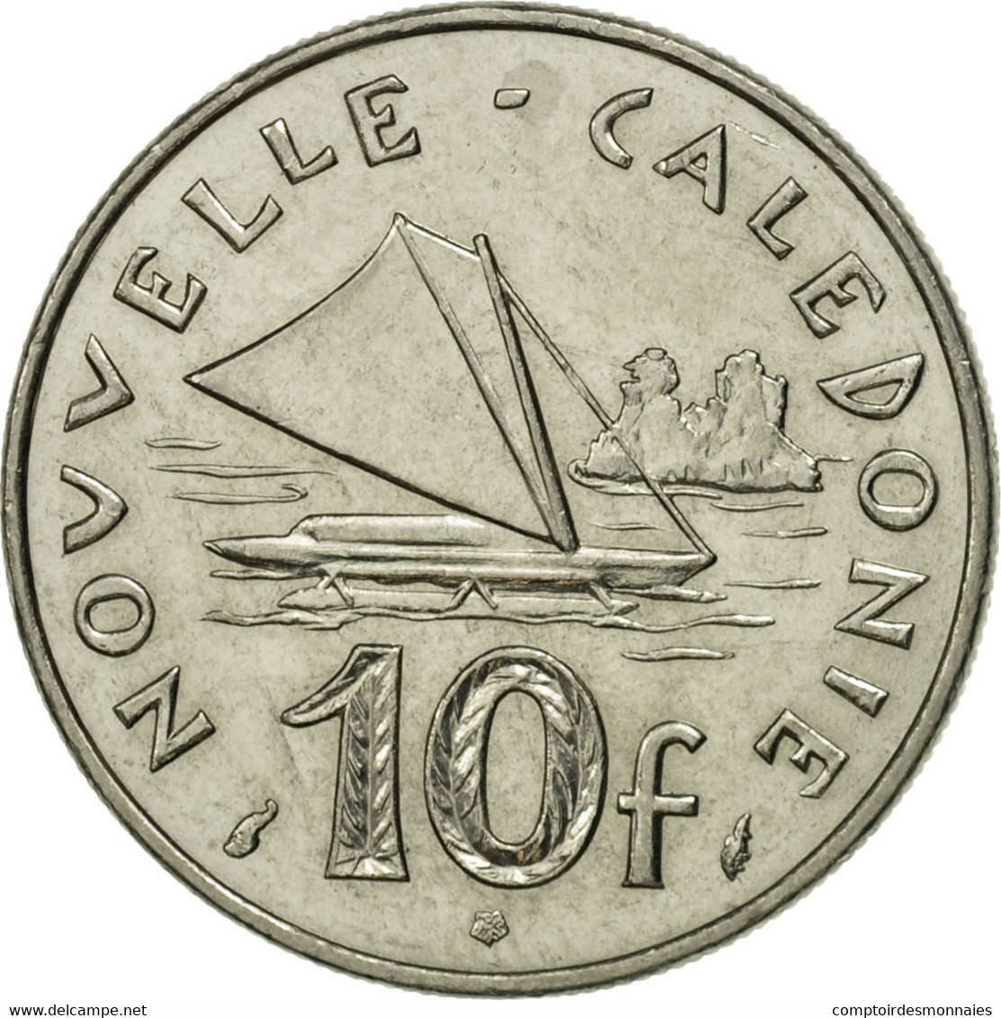 Monnaie, Nouvelle-Calédonie, 10 Francs, 1983, Paris, SPL, Nickel, KM:11 - Nieuw-Caledonië