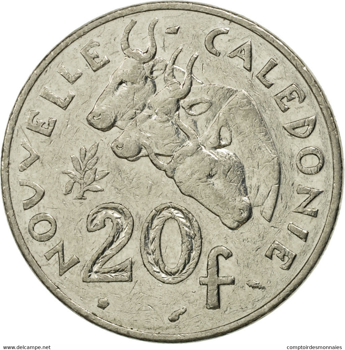 Monnaie, Nouvelle-Calédonie, 20 Francs, 1990, Paris, SPL, Nickel, KM:12 - Nouvelle-Calédonie