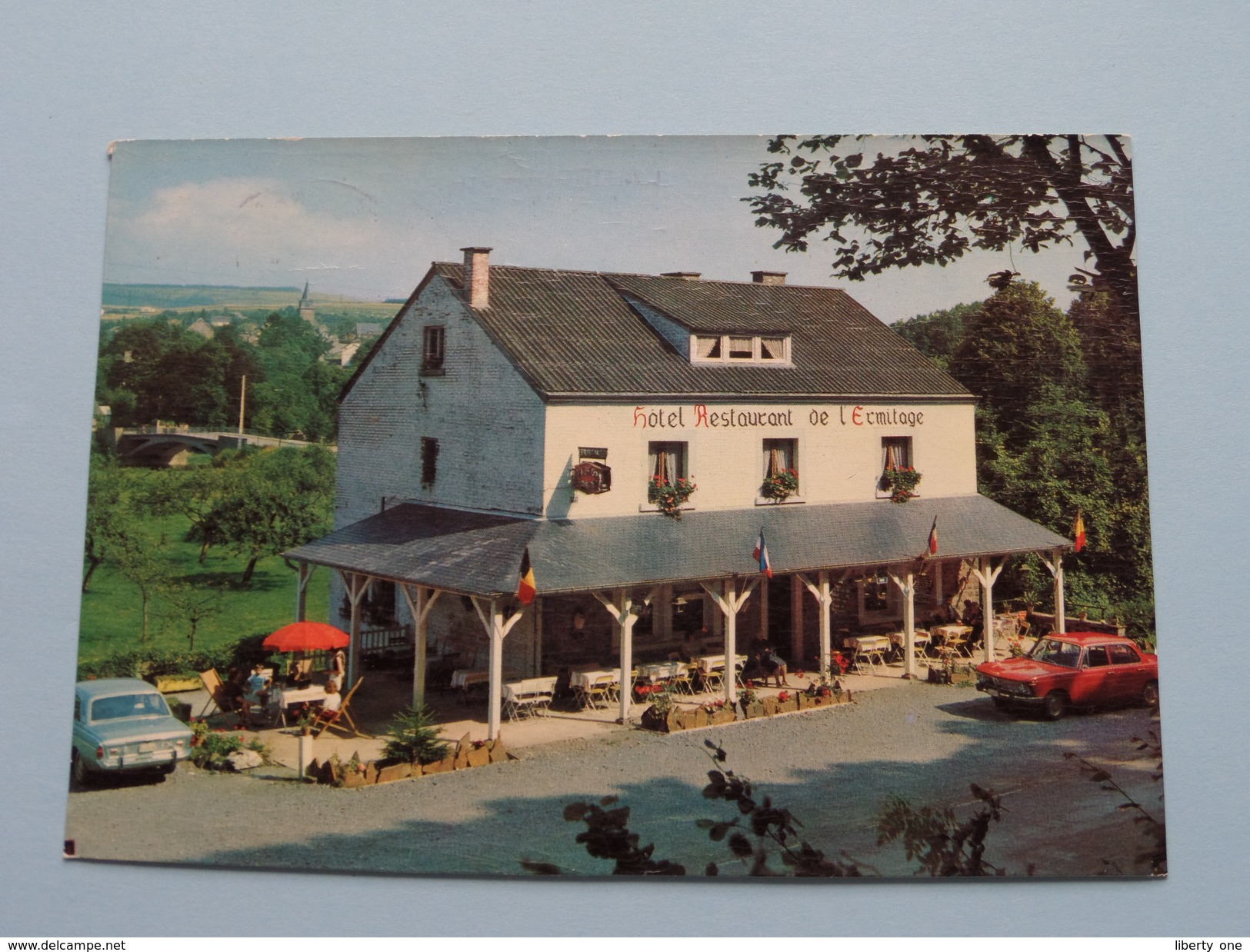 Hôtel - Restaurant De L'Ermitage ( MARCOURT ) Prop. Heiderscheid - Ducamp / Anno 1976  ( Zie Foto's Voor Detail ) ! - Rendeux