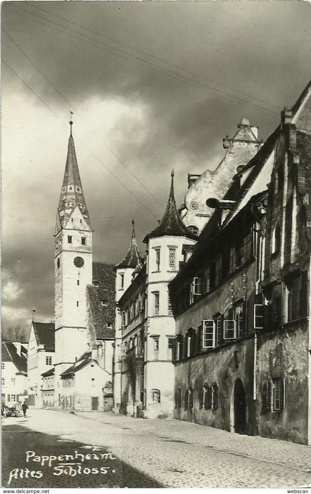 3 AKs  Pappenheim / Treuchtlingen Schloss + Obertor + Kirche Mit Friedhof ~1920 #01-03 - Pappenheim