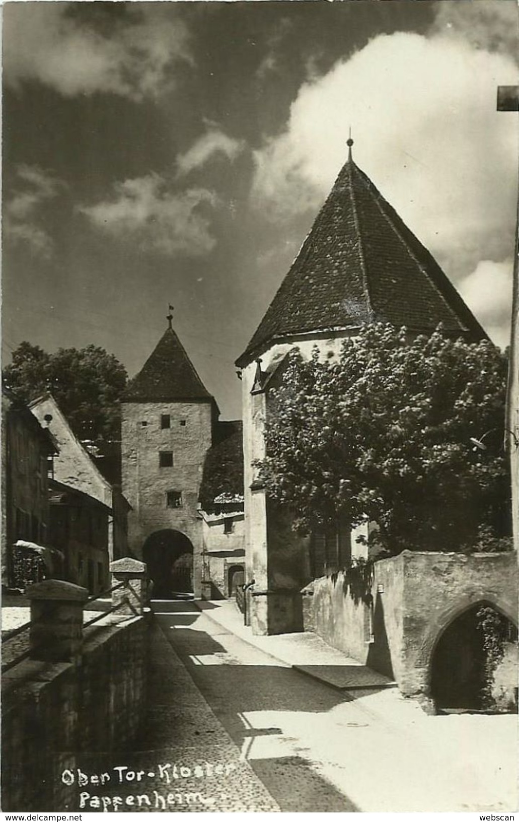 3 AKs  Pappenheim / Treuchtlingen Schloss + Obertor + Kirche Mit Friedhof ~1920 #01-03 - Pappenheim