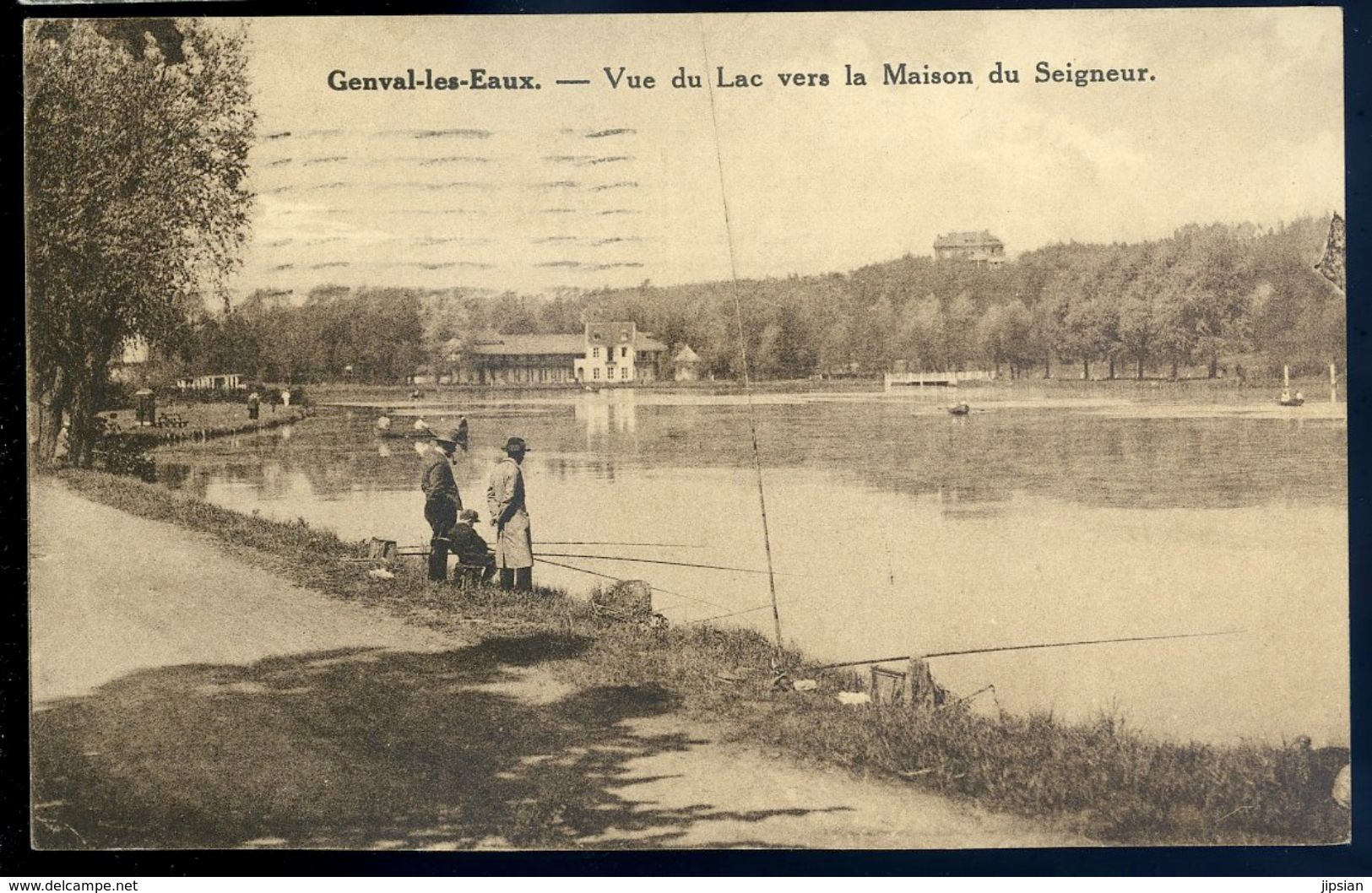 Cpa  De Belgique  Genval Les Eaux  -- Vue Du Lac Vers La Maison Du Seigneur  NCL102 - Rixensart