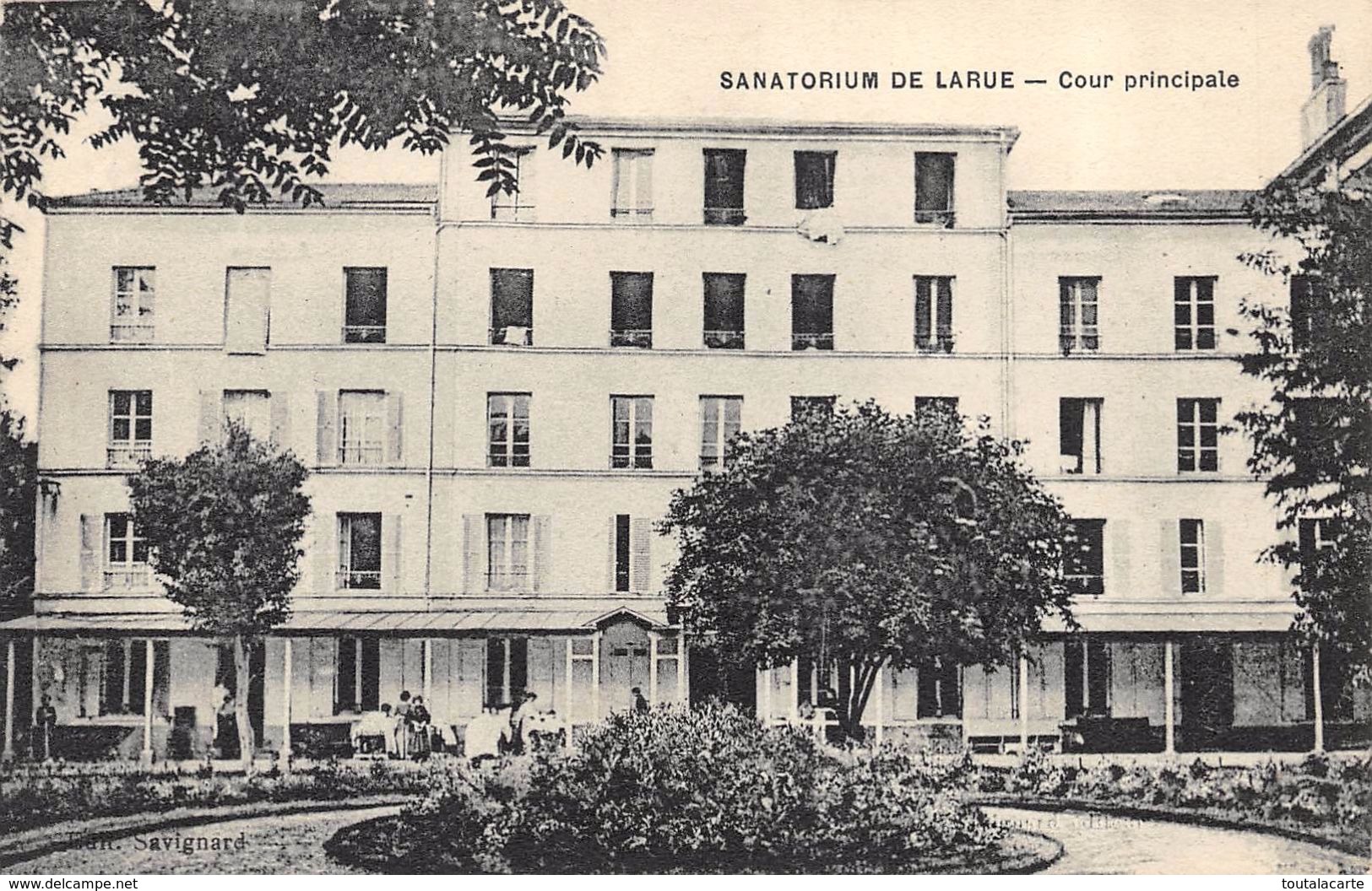 CPA 94 CHEVILLY SANATORIUM DE LARUE COUR PRINCIPALE - Chevilly Larue