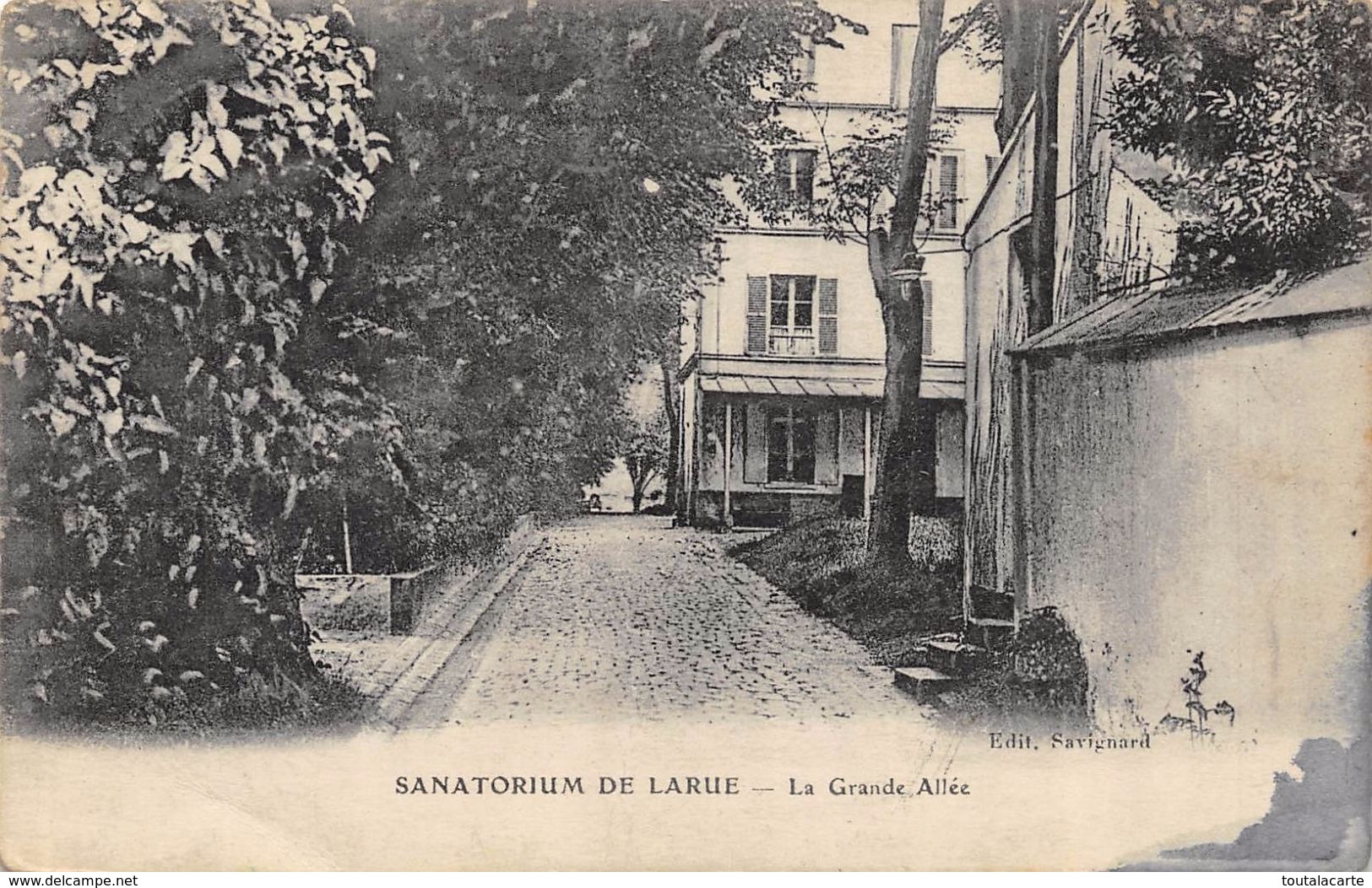 CPA 94 CHEVILLY SANATORIUM DE LARUE LA GRANDE ALLEE - Chevilly Larue