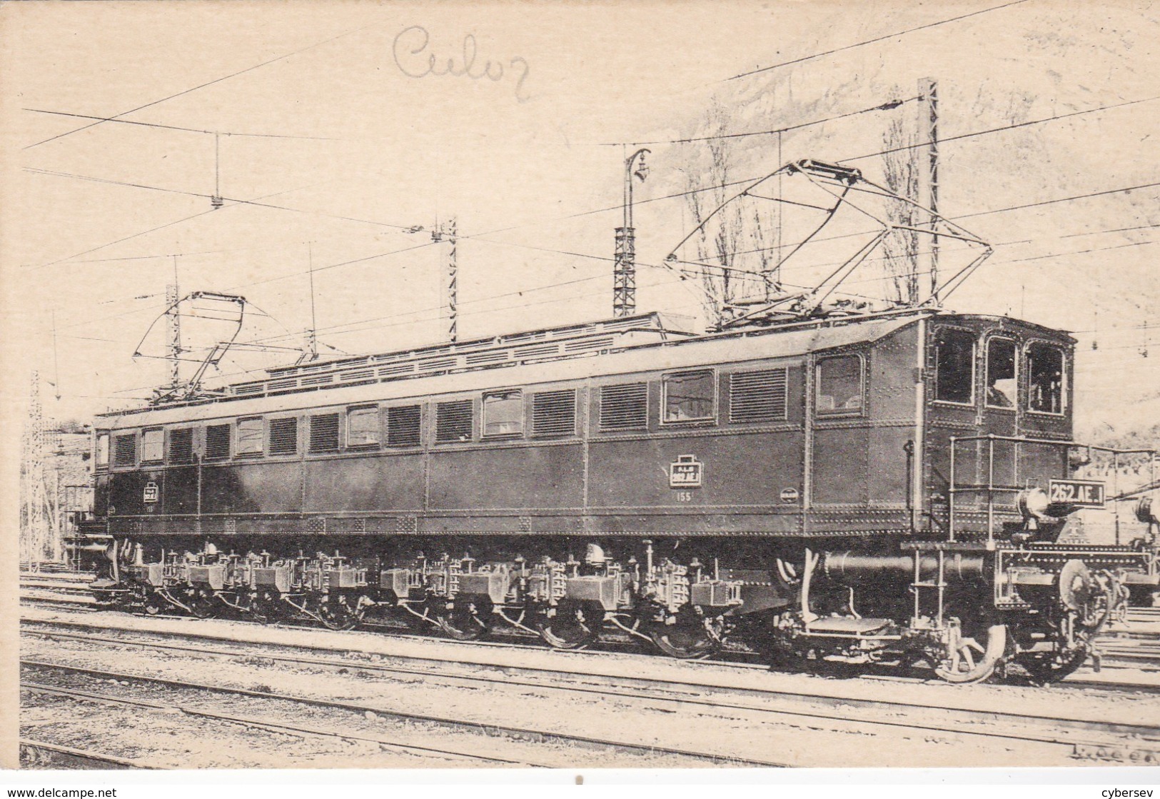 CULOZ - Locomotives Du Sud-Est - Machine 262 A E 1 - TBE - Sin Clasificación