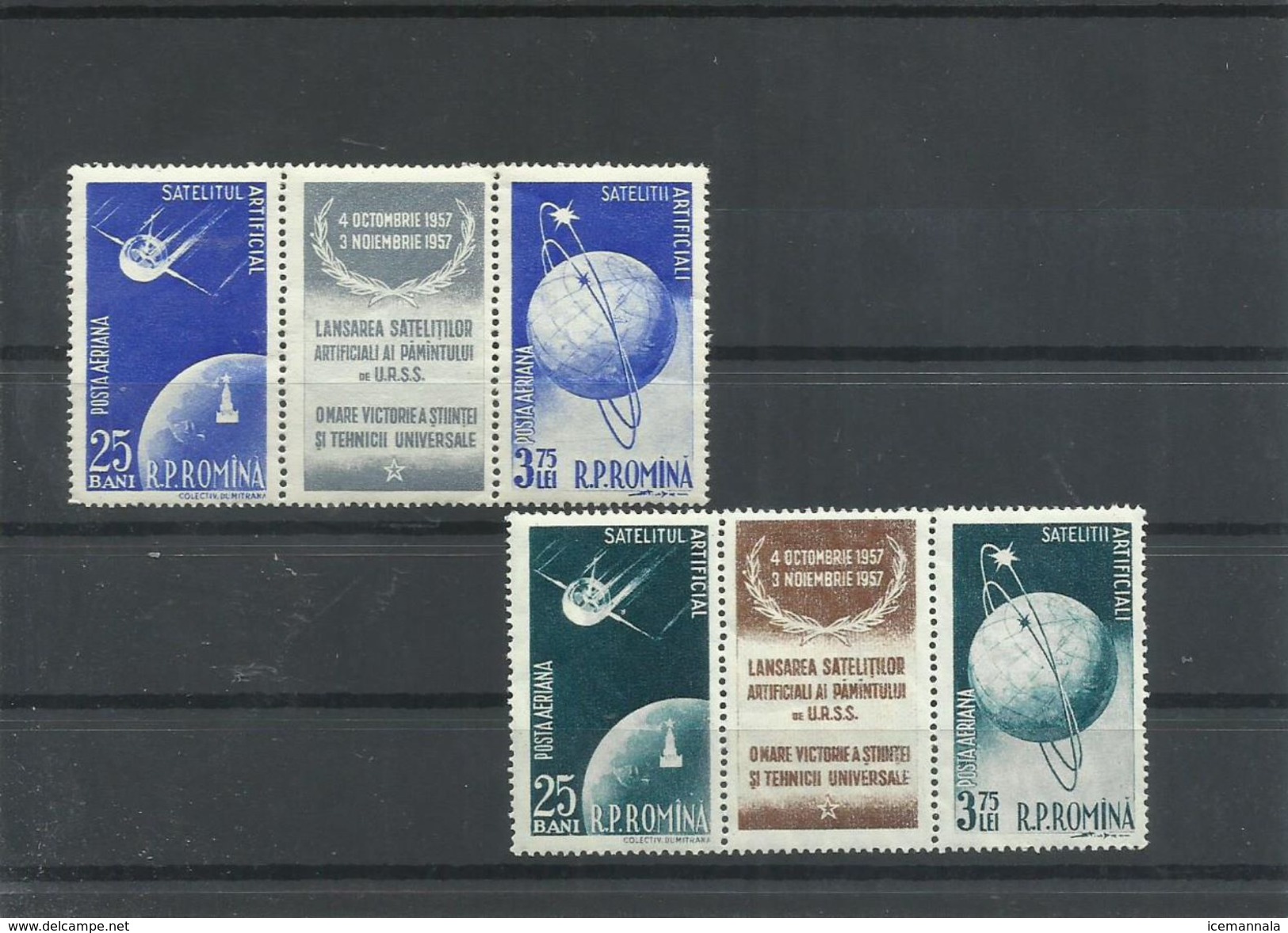RUMANIA YVERT  AEREO  69/72    MH  * - Unused Stamps