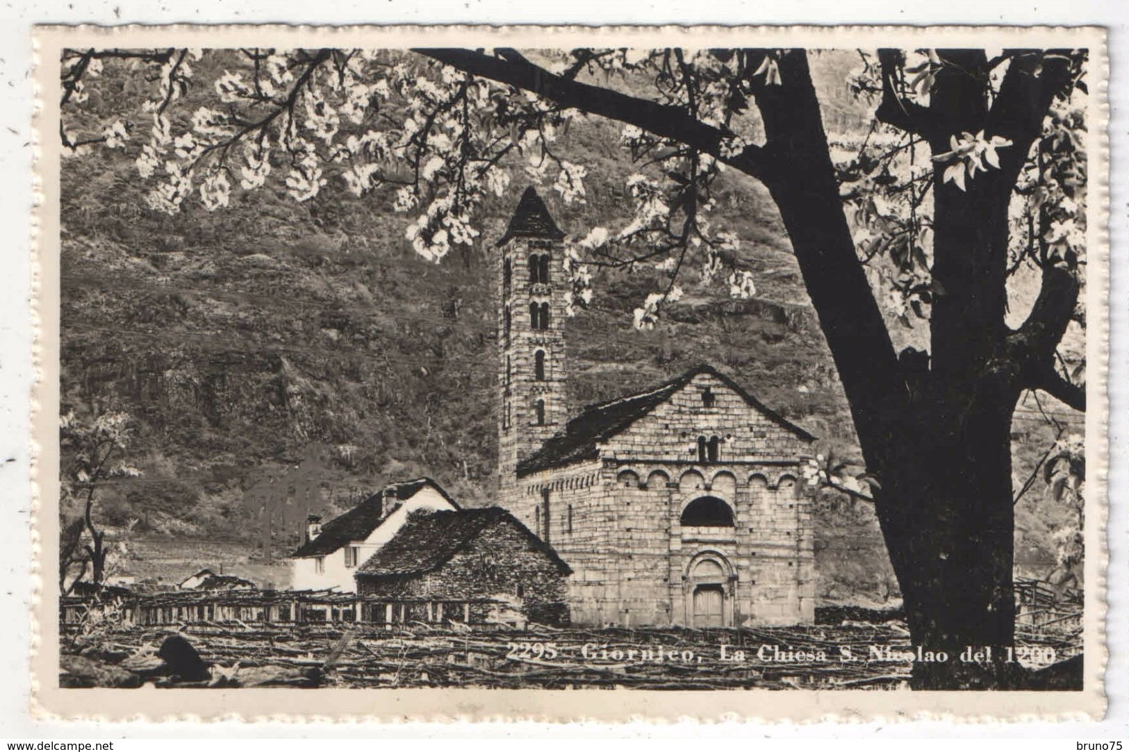 Giornico - La Chiesa S. Nicolao Del 1200 - Giornico