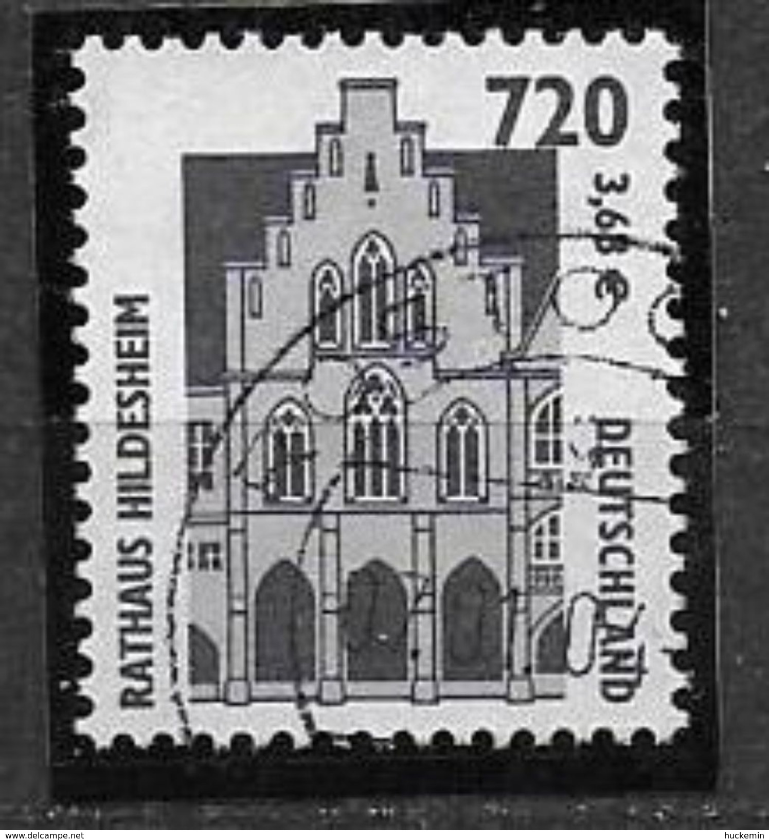 BRD  2001  Mi 2197 FM: Rathaus Hildesheim - Gebraucht