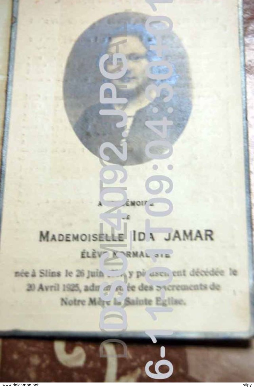 Ida Jamar  Slins 1907 1925 - Juprelle