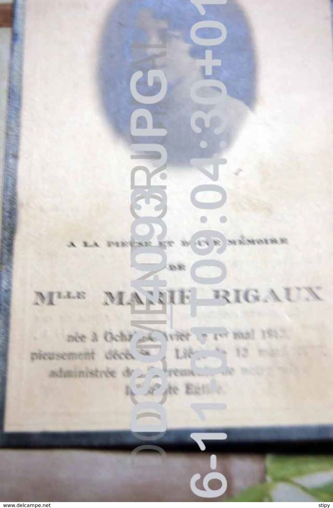 Marie Rigaux Ochain 1913 - Clavier