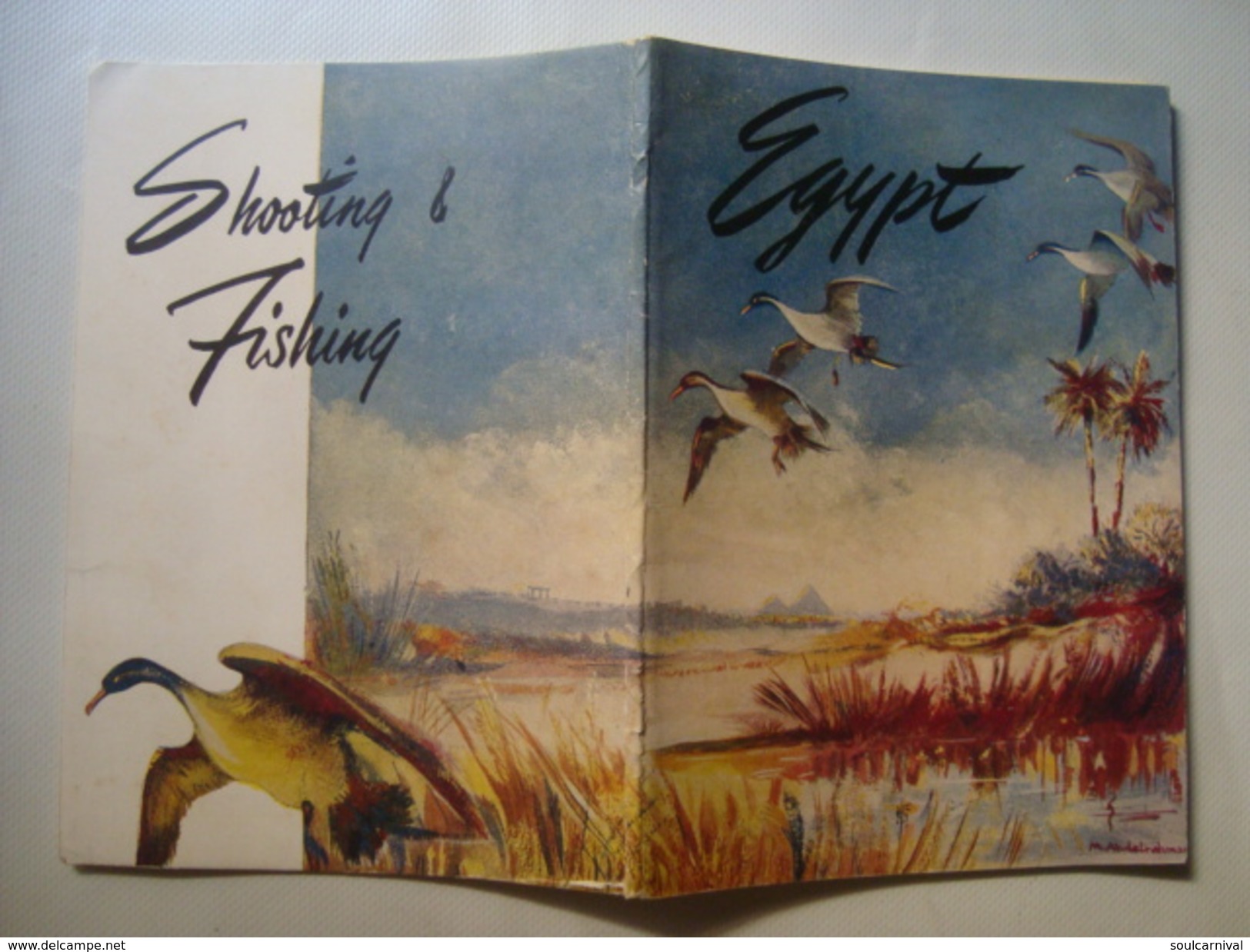 N. W. STREKALOVSKY - SHOOTIG & FISHING IN EGYPT - EGIPTIAN STATE TOURIST DEPT., 1949. 44 PAGES. B/W PHOTOS. - Africa