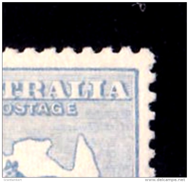 Australia 1921 Kangaroo 6d Ultramarine 3rd Watermark MH - Mint Stamps