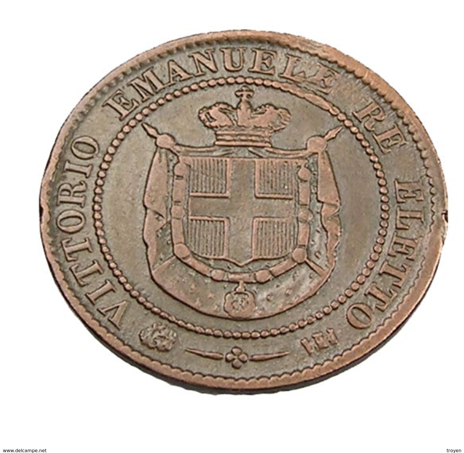 2 Centesimi - Italie - 1859 - Bronze - TTB - - Gobierno Revolucionario Provisional