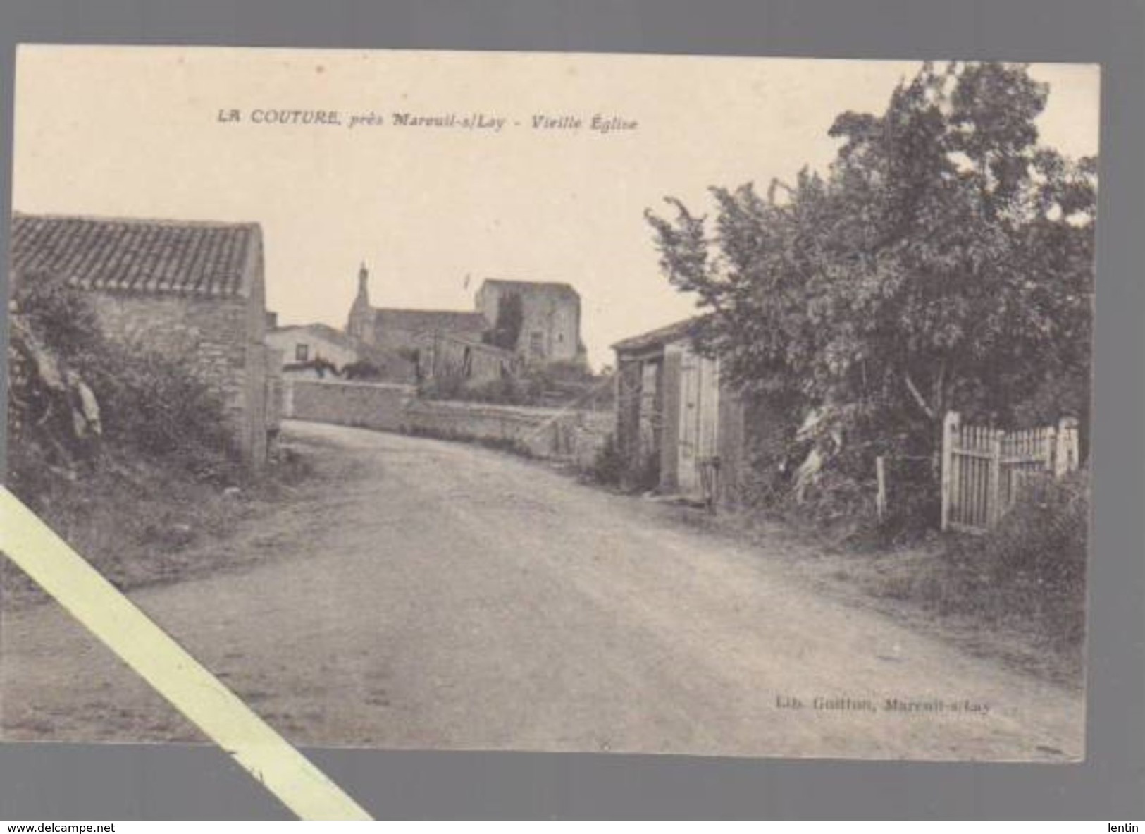 Vendée - La Couture Pres Mareuil Sur Lay - Vieille église - Other & Unclassified