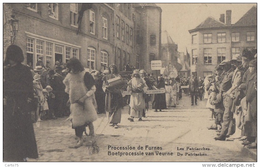 Belgique - Furnes Veurne - Procession Pénitence - Fêtes Religion - Patriarches - Veurne