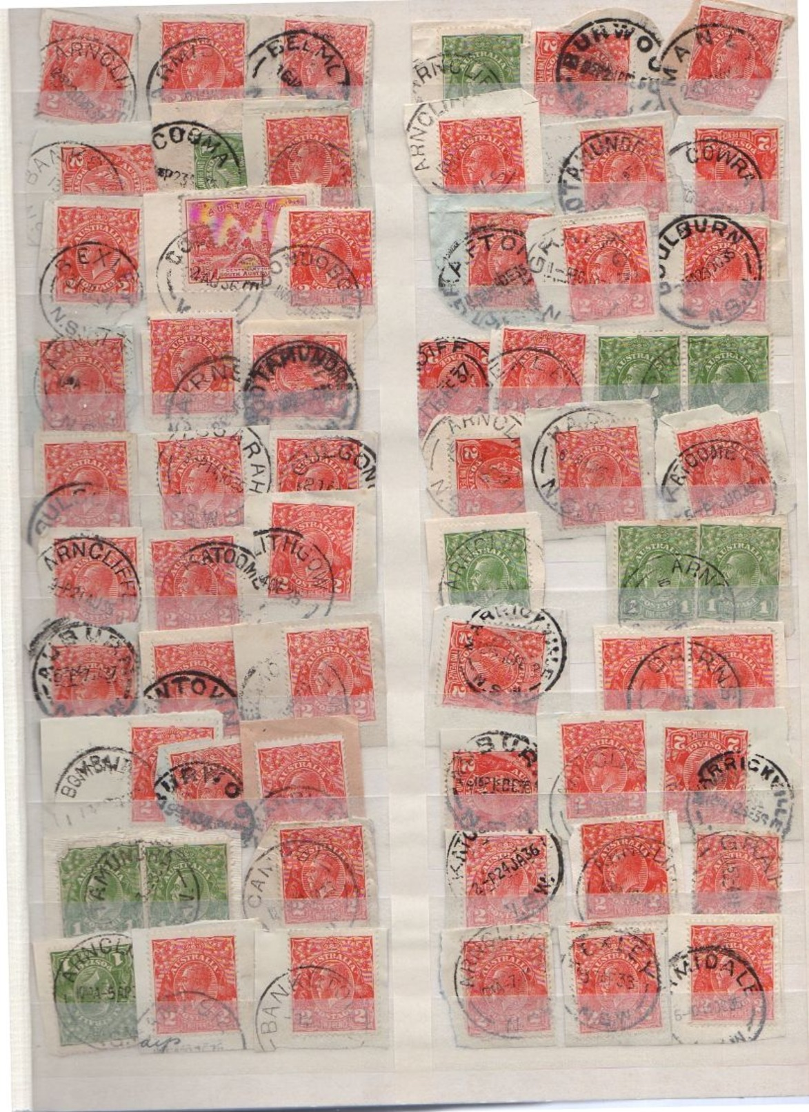 Large Stock Of Better Classic Cancels For The Specialist (au68) - Collections