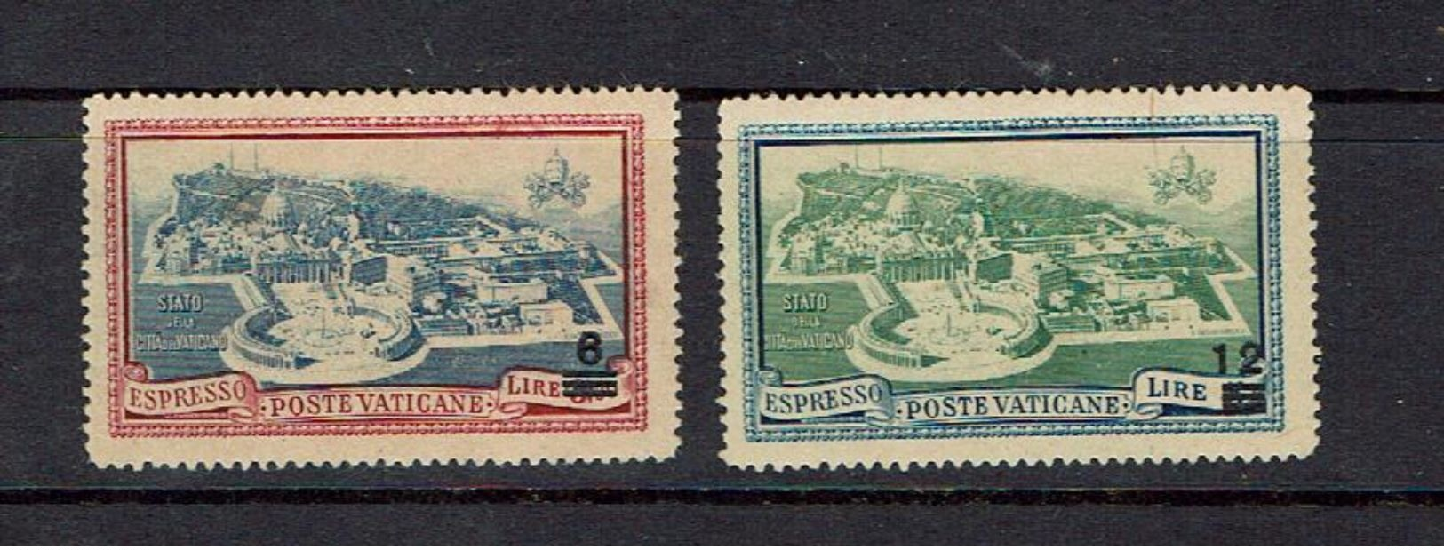 VATICAN...special Delivery...mh...1945 - Priority Mail