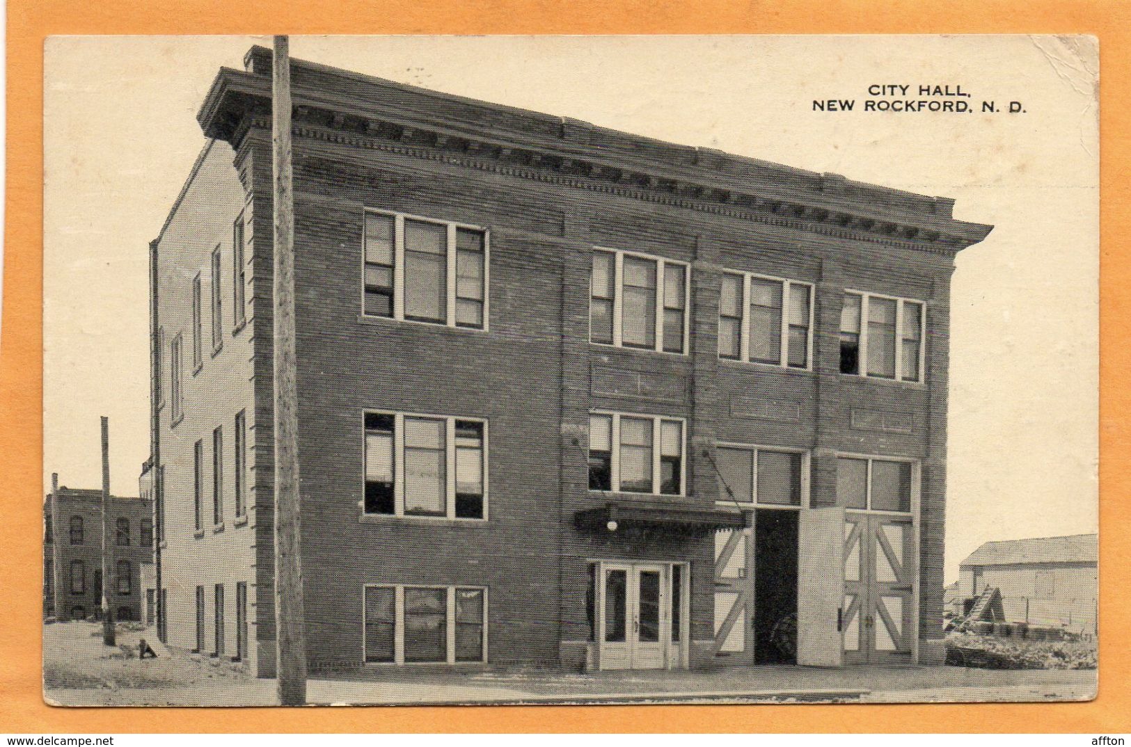 New Rockford ND 1921 Postcard - Altri & Non Classificati