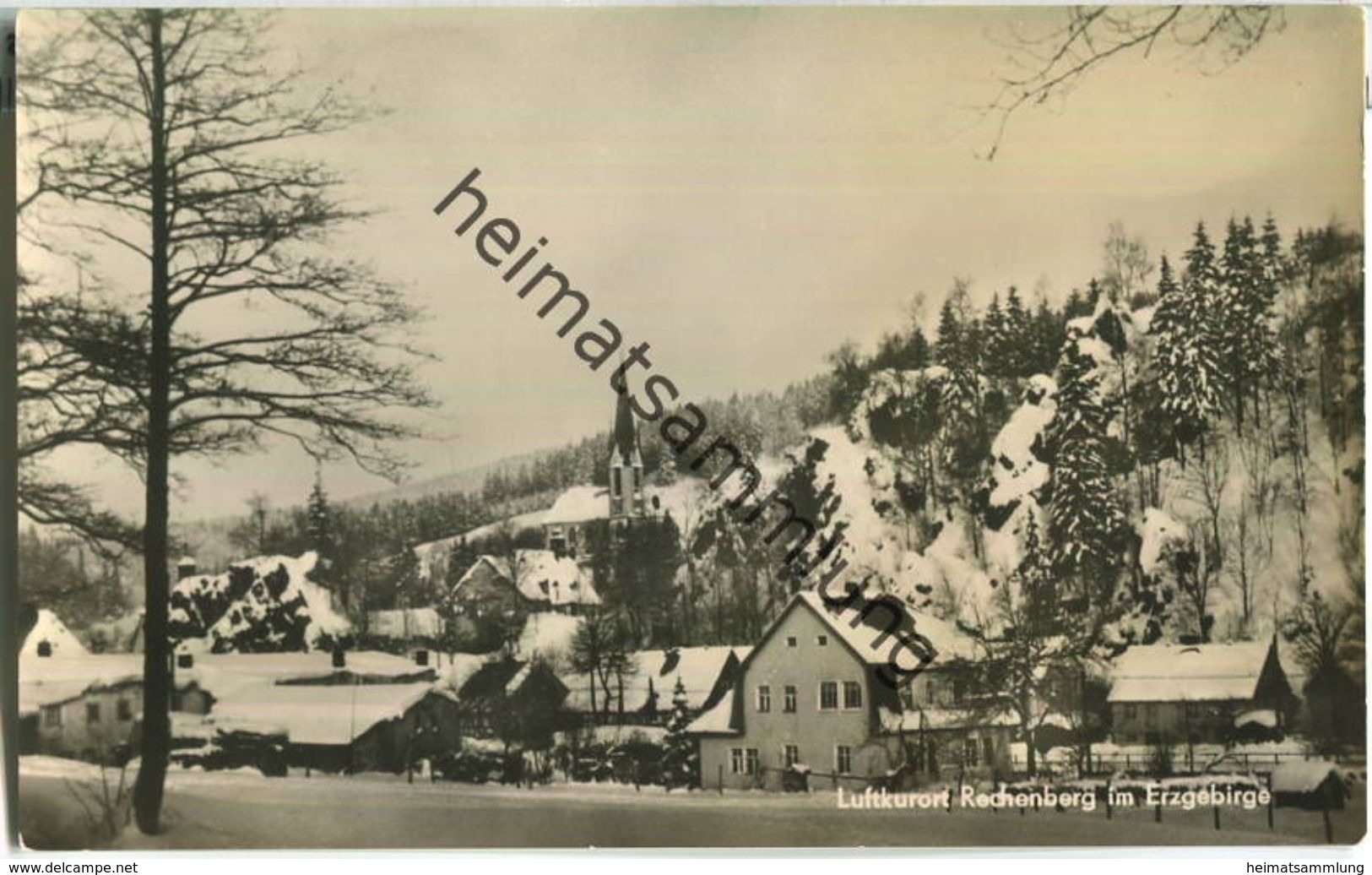 Rechenberg - Foto-Ansichtskarte - Rechenberg-Bienenmühle